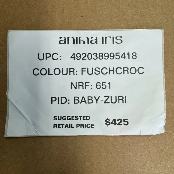 Anima Iris Fuchsia Croc Baby Zuri - Picture 7 of 8
